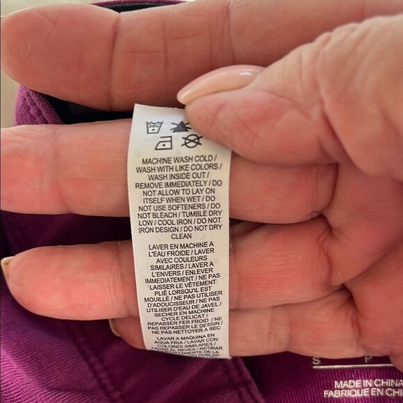 Nike Purple Leggings Soft Stretchy Fit size S GUC - Picture 6 of 8